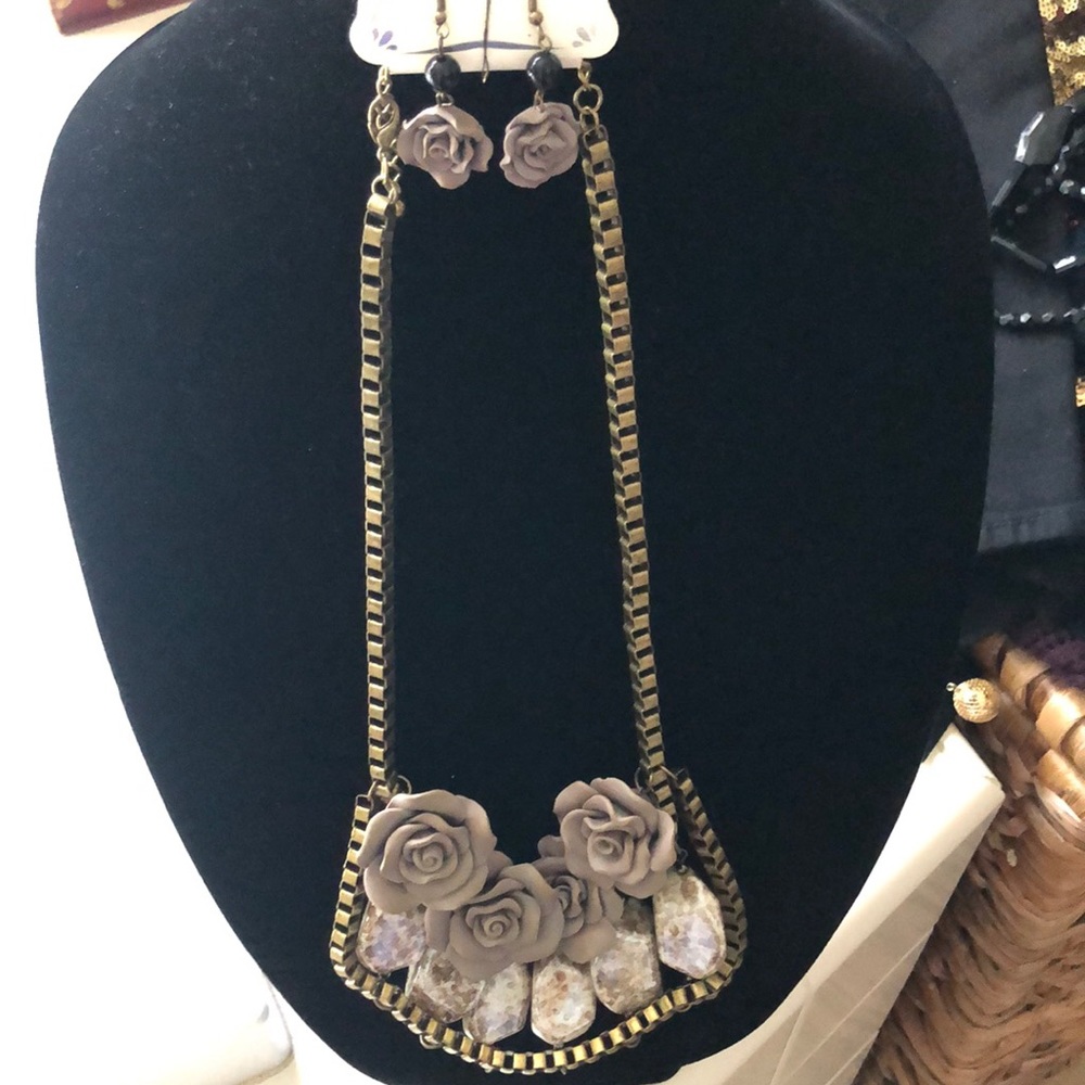 Necklace and Earrings Set
